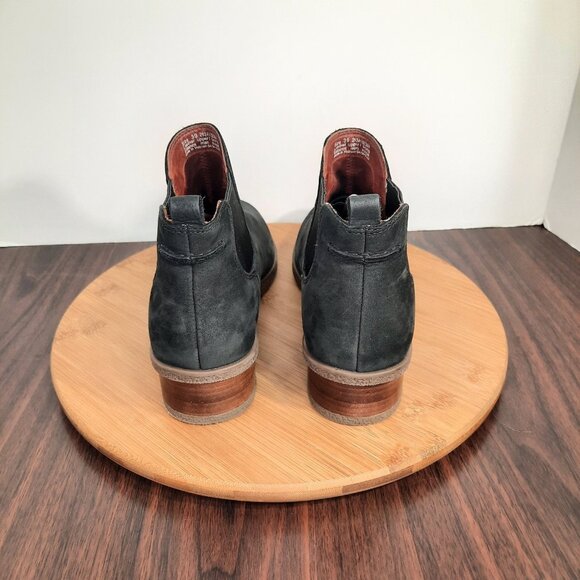 Dansko Bea Womens Size 39 US 8.5-9 Boots Black Nubuck Stacked Heel Waterproof - Picture 4 of 10